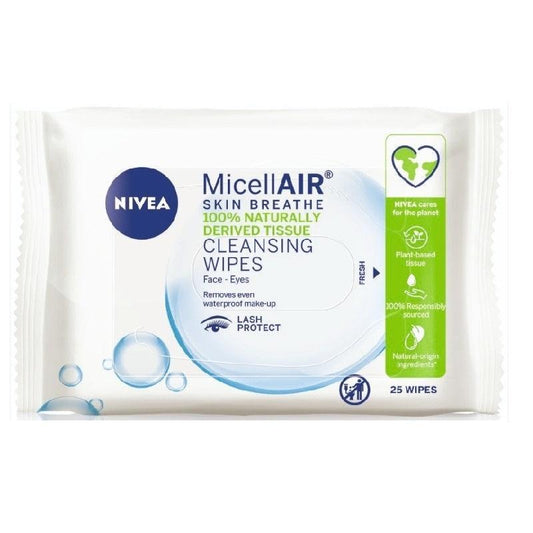 Nivea Essentials Wipes Micellar x25 pack