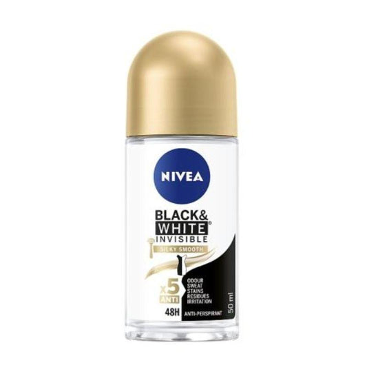 Nivea Roll-on Black & White Silky Smooth 50ml