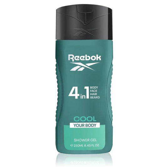 Reebok 4in1 Hair & Body Shower Gel Cool Men 400ml