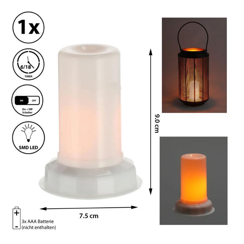 SMD LED Candle Tealight Warm White