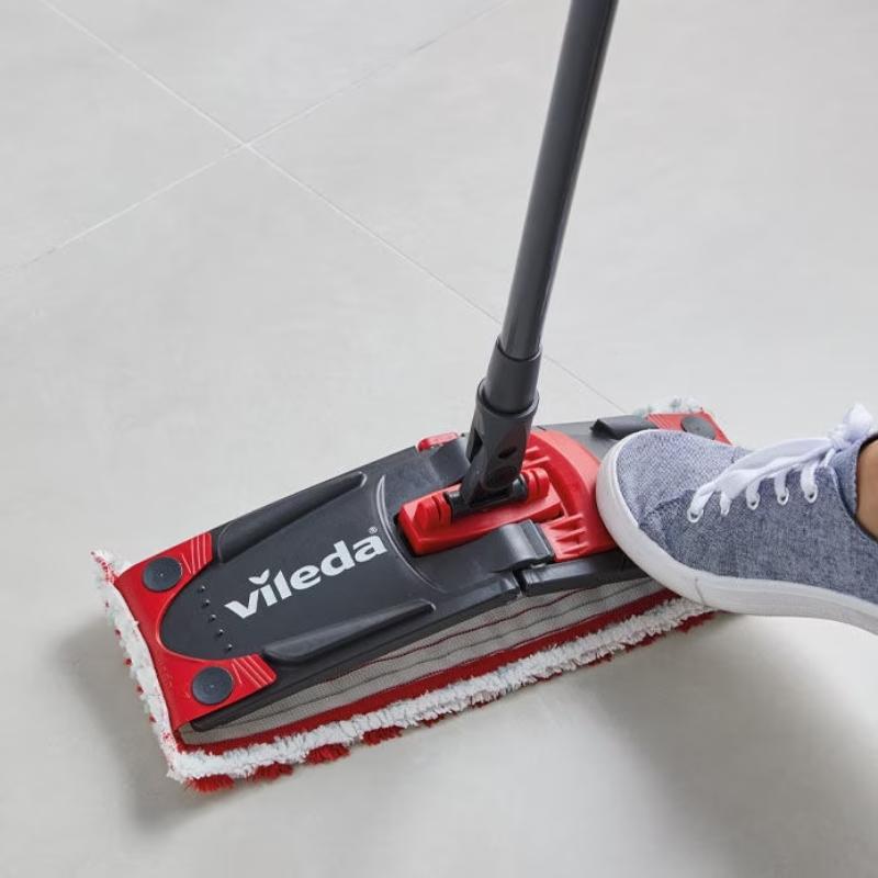 Vileda UltraMax Turbo Flatmopp – Effektiv Urvridning & Skinande Golv