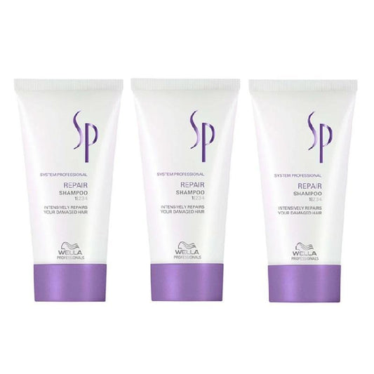 Wella SP Repair Schampoo 30ml 3-pack