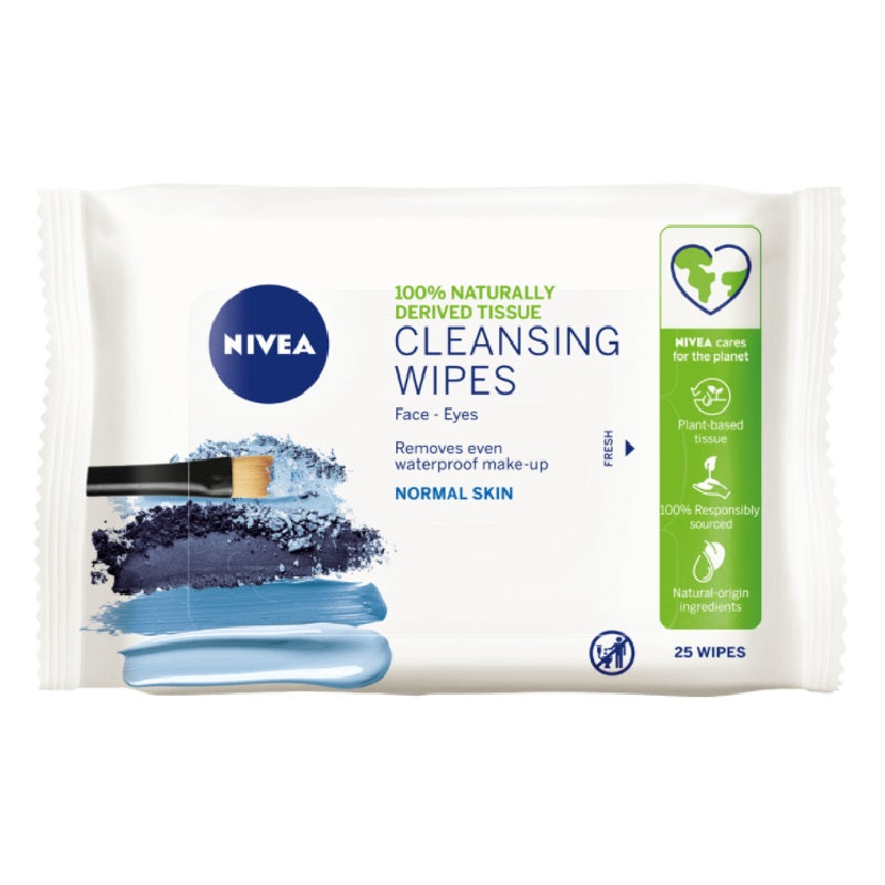 Nivea Essentials Wipes Refreshing Cleansing 25 pack