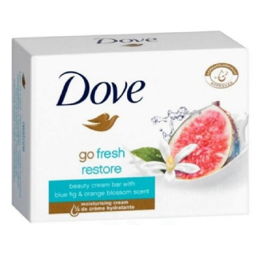 Dove Tvål Go Fresh Restore Blue Fig & Orange Blossom 100g x 2 pack