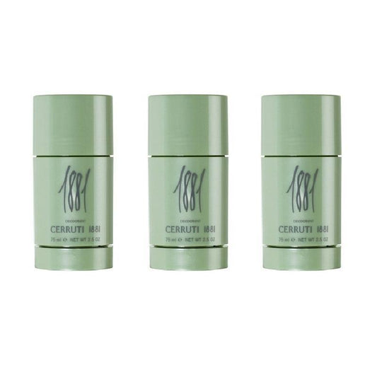 Cerruti 1881 Pour Homme Deo Stick 75ml 3-pack