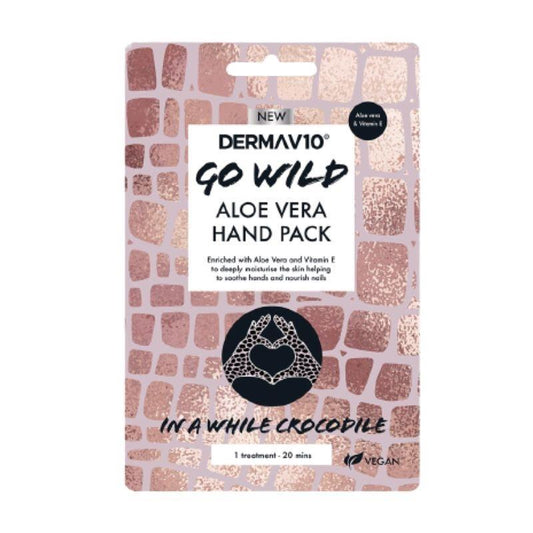 Derma V10 Go Wild Hand Pack Aloe 1-pack