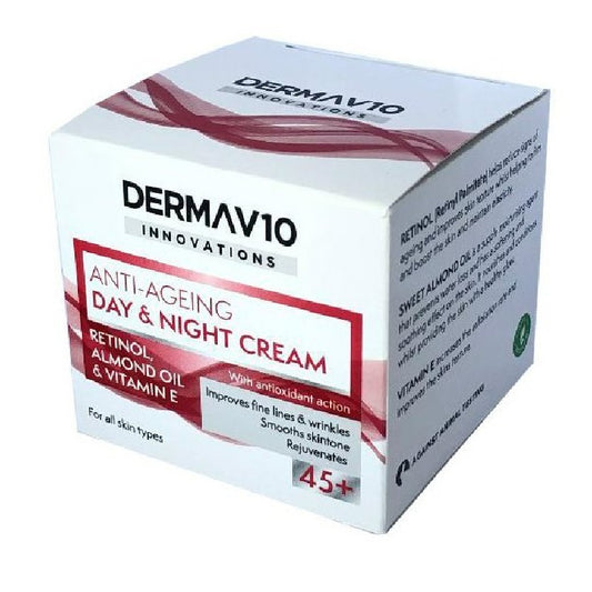 Derma V10 Anti-Ageing Day & Night 45+ 50ml