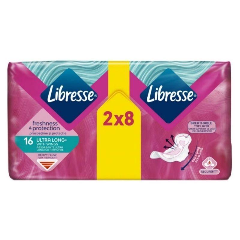 Libresse Invisible Ultra Long Pads Super Duo 16 pack