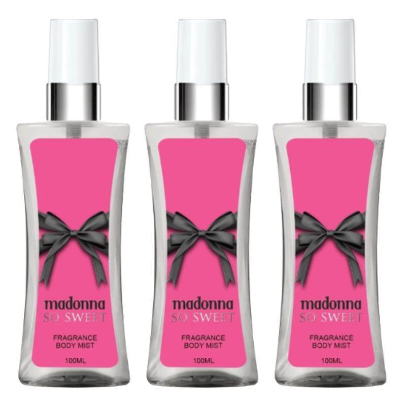 Madonna Body Mist Sweet 100ml 3-pack