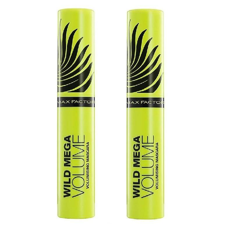 Max Factor Wild Mega Volume Mascara Black 11ml - 2 pack