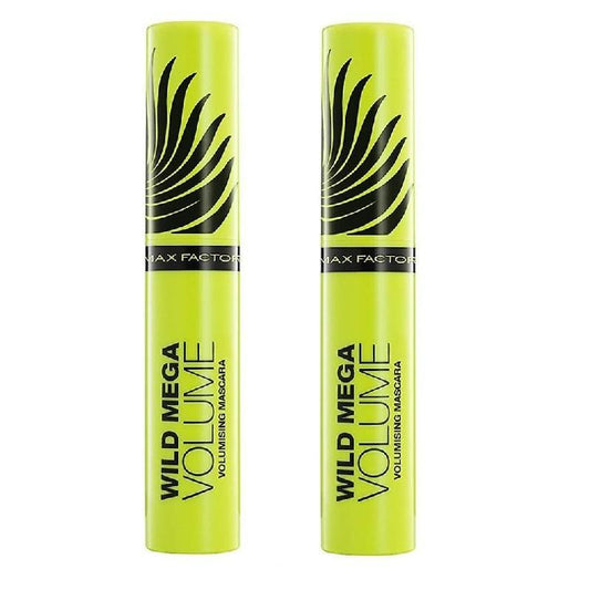 Max Factor Wild Mega Volume Mascara Black 11ml - 2 pack