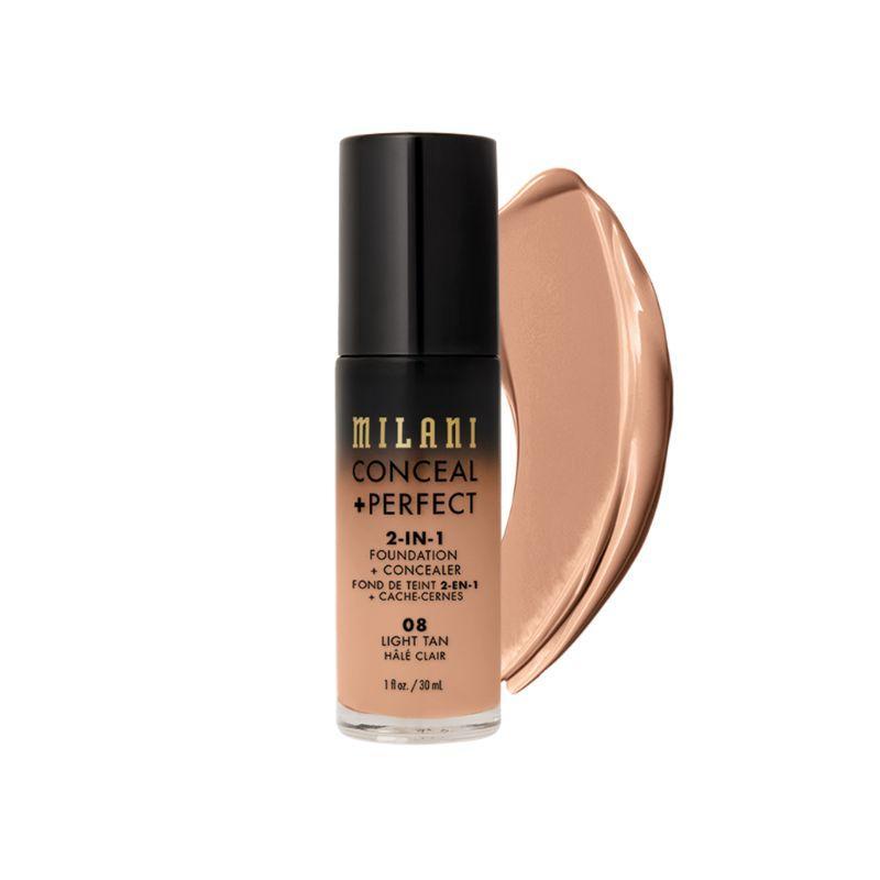 Milani Conceal + Perfect 2-in-1 Foundation + Concealer 30ml - 08 Light Tan
