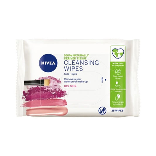 Nivea Essentials Wipes 3-1 Gentle Cleansing x25 pack