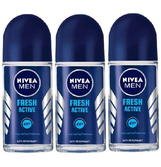 Nivea Roll-on Fresh Active 50ml 3-pack