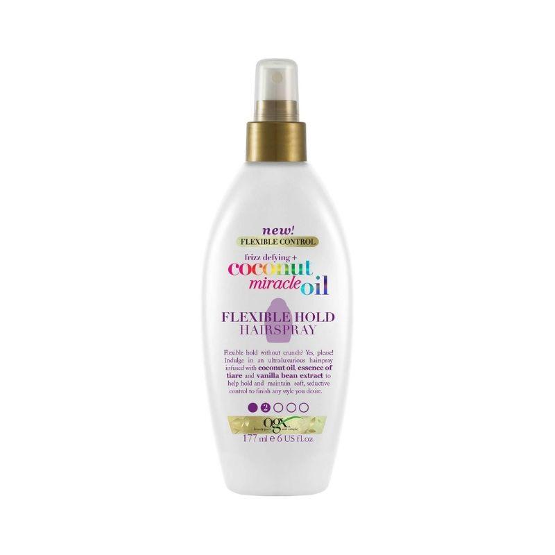 OGX Coconut Miracle Flexible Hold Hair Spray 177ml