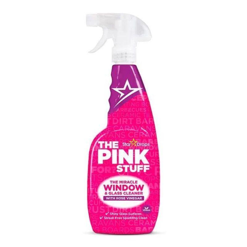 The Pink Stuff Spray Glass Cleaner Rose Vinegar 750ml SE